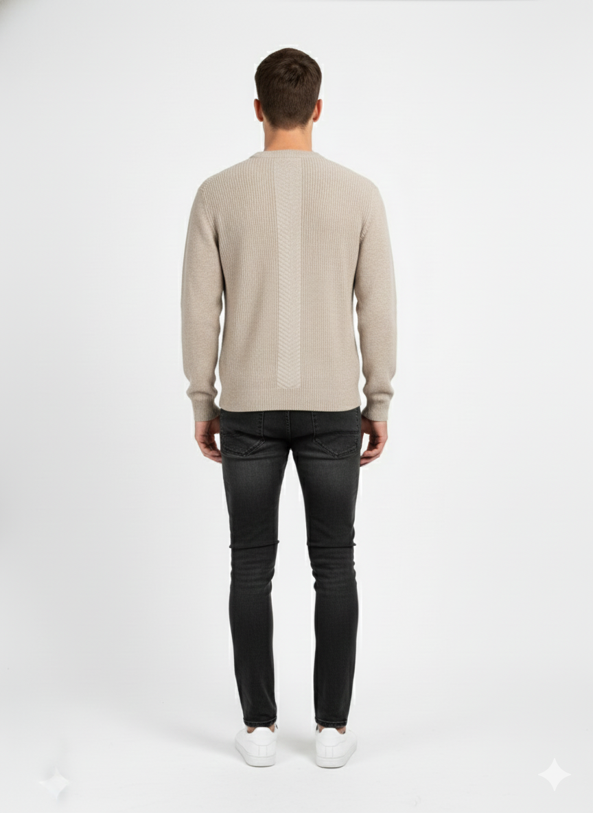 Essential Premium Rib Knit Sweater