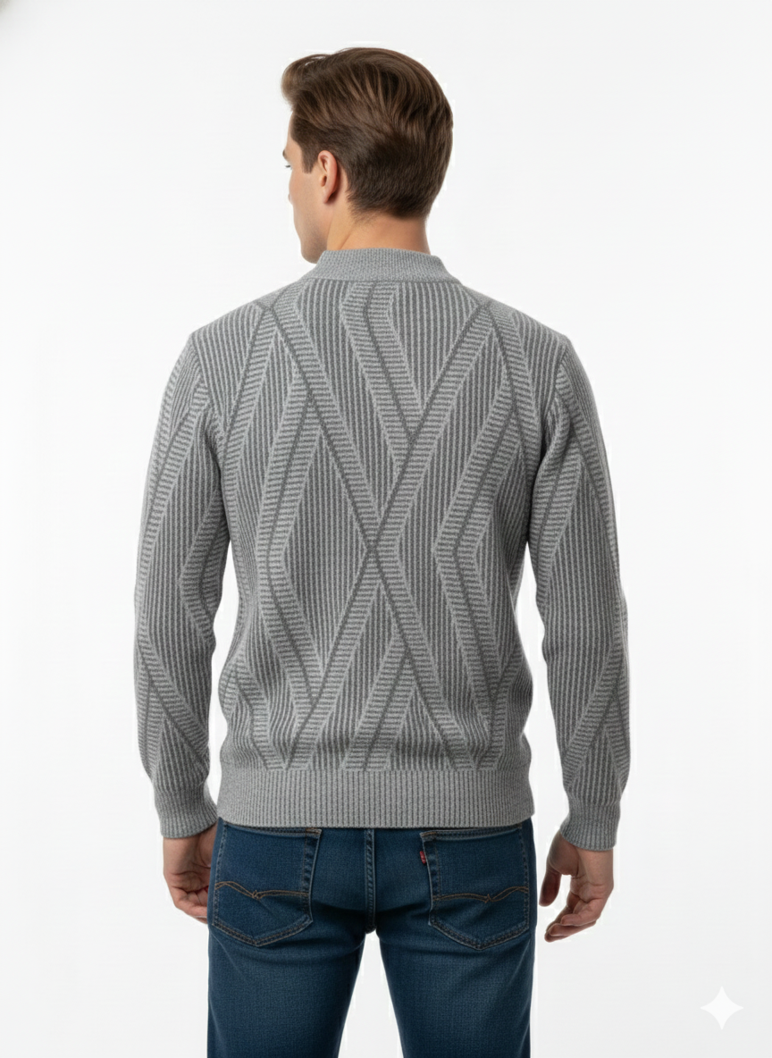 Gray Men's Sweater